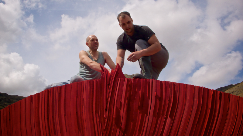 Illustration for article titled This Bridge Is Made From Nothing But 22,000 Sheets of Paper